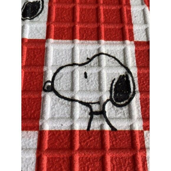 Peanuts Snoopy Valentines Outdoor Rubber Door Mat Rug 18X30” Red Hearts NEW - Picture 8 of 13